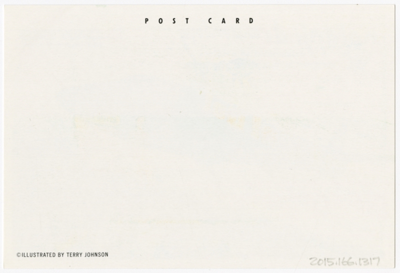 Image: postcard: Qantas Airways, Boeing 747, Nalangi Dreaming