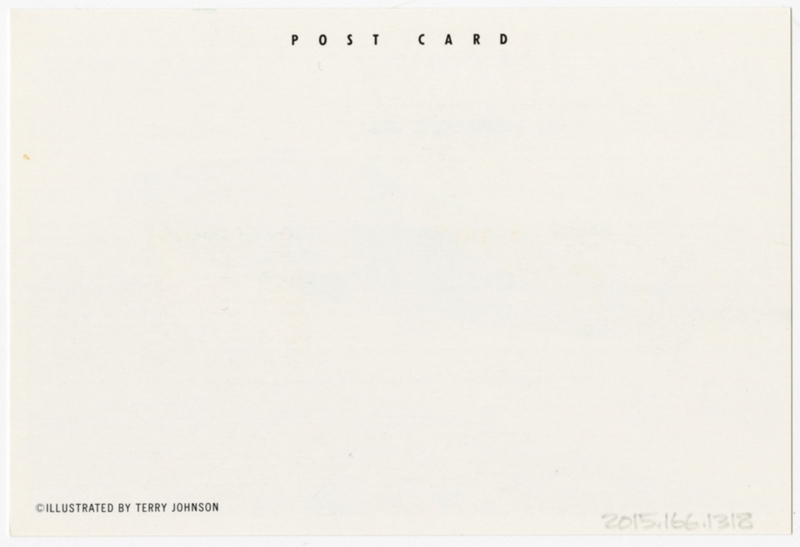 Image: postcard: Qantas Airways, Boeing 747, Nalangi Dreaming