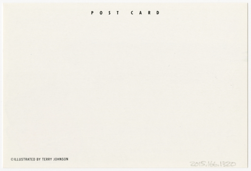 Image: postcard: Qantas Airways, Boeing 747, Nalangi Dreaming