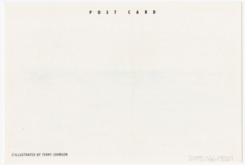 Image: postcard: Qantas Airways, Boeing 747, Nalangi Dreaming