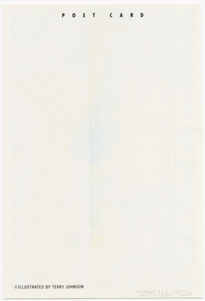 Image: postcard: Qantas Airways, Boeing 747, Nalangi Dreaming