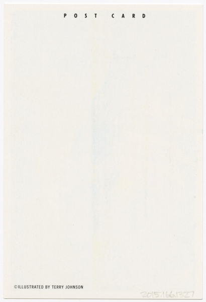 Image: postcard: Qantas Airways, Boeing 747, Nalangi Dreaming