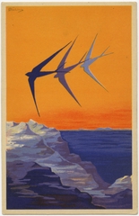 Image: postcard: Societa Aerea Mediterranea