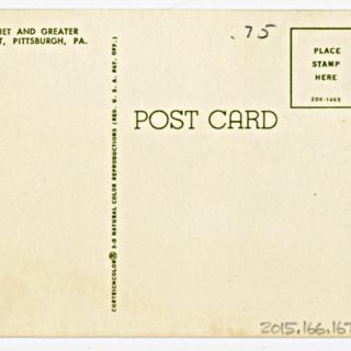 Image #2: postcard: United Air Lines, Douglas DC-8, Pittsburgh Airport