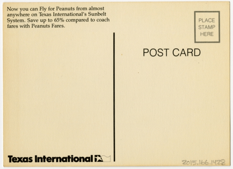Image: postcard: Texas International Airlines
