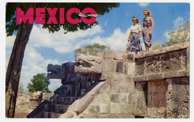 Postcard: Mexicana de Aviación, Mexico