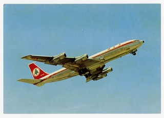 Image: postcard: Middle East Airlines (MEA), Boeing 707