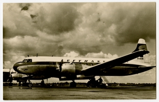 Image: postcard: Lufthansa, Convair 440 Metropolitan