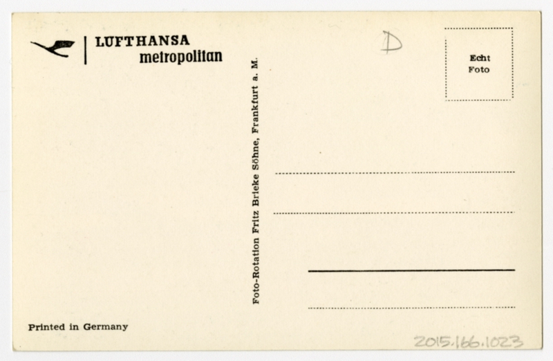Image: postcard: Lufthansa, Convair 440 Metropolitan