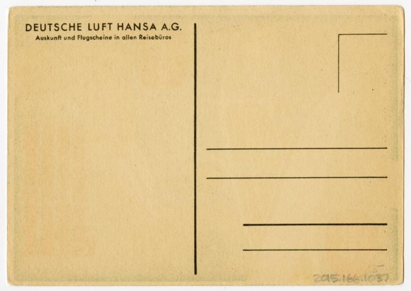 Image: postcard: Lufthansa, BFW M.20