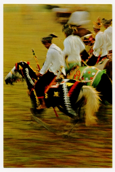 Image: postcard: Malaysian Airline System (MAS)