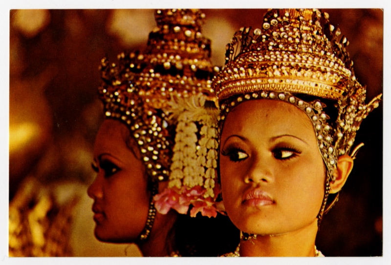 Image: postcard: Malaysian Airline System (MAS)