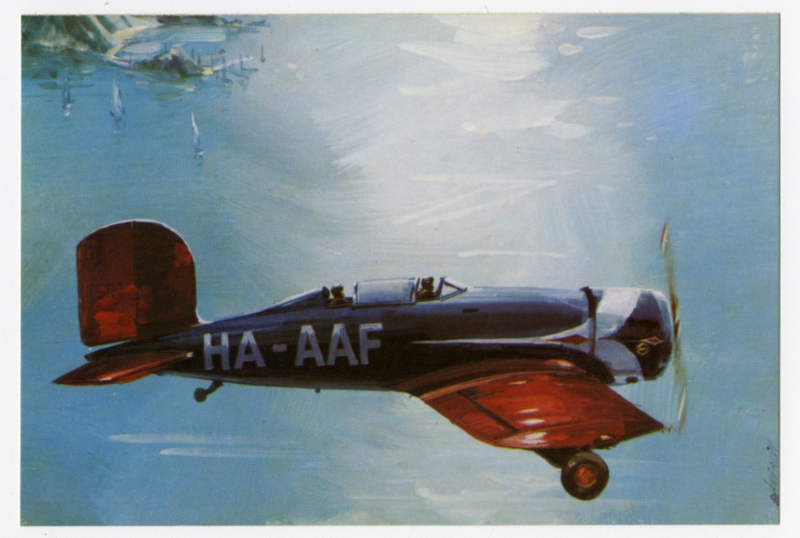 Image: postcard set: Malév Hungarian Airlines