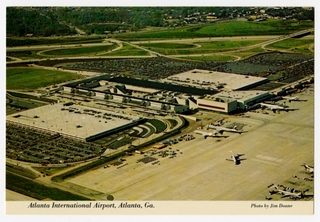 Image: postcard: Atlanta International Airport
