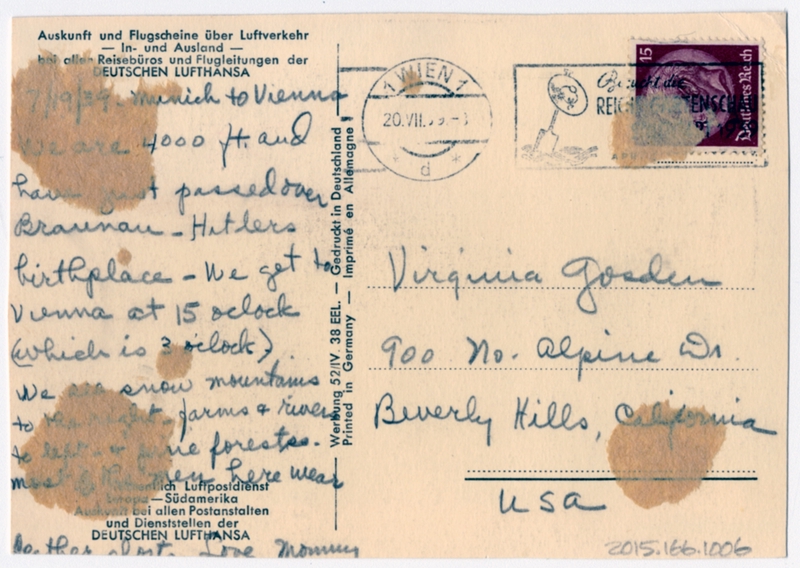 Image: postcard: Lufthansa, Junkers Ju 90