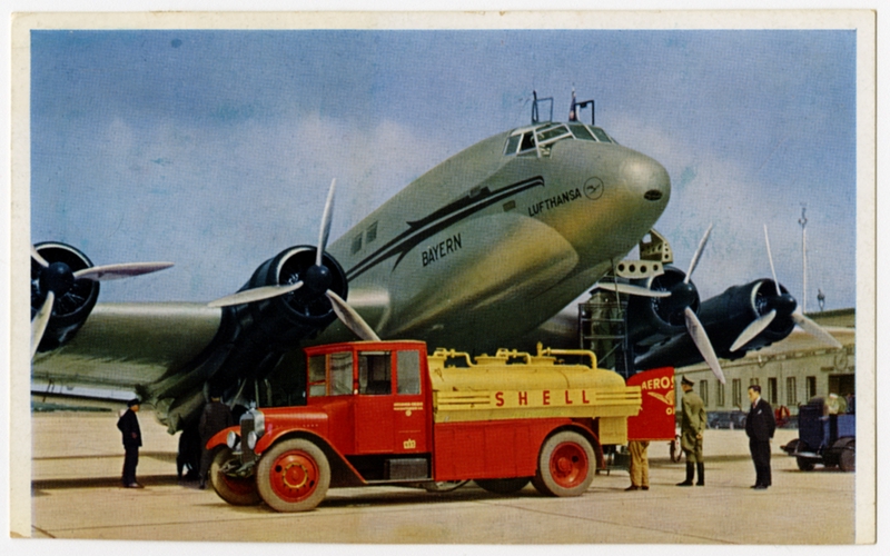 Image: postcard: Lufthansa, Ju 90 V3