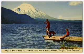 Image: postcard: Northwest Airlines
