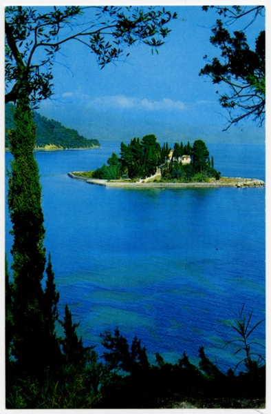 Image: postcard: Olympic Airways, Corfu, Greece