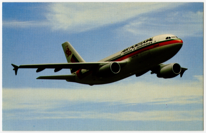 Image: postcard: TAP Air Portugal, Airbus A310-300