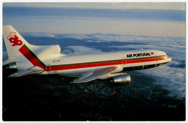 Postcard: TAP Air Portugal, Lockheed L-1011 TriStar 500