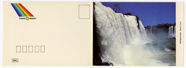 Postcard: TransBrasil, Iguacu Falls