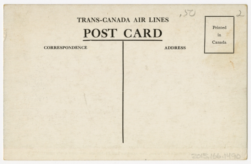 Image: postcard: Trans-Canada Air Lines, Lockheed L-14