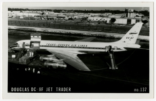 Image: postcard: Trans-Canada Air Lines, Douglas DC-8F