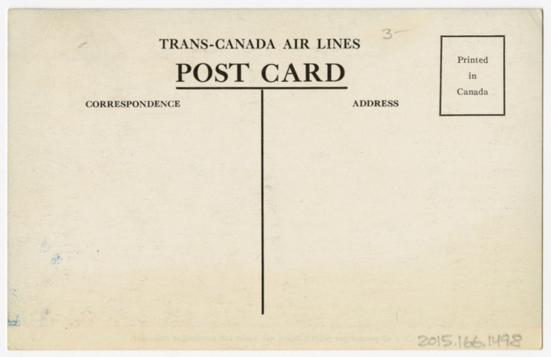 Image: postcard: Trans-Canada Air Lines, Canadair CL-2 North Star