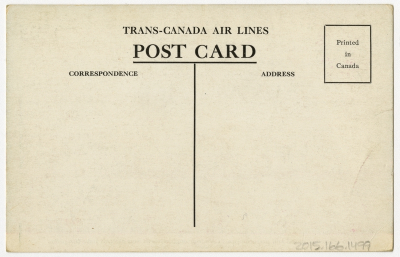 Image: postcard: Trans-Canada Air Lines, Canadair CL-2 North Star