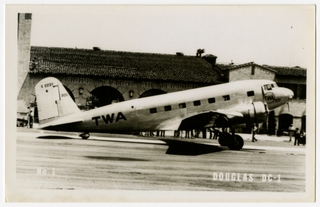 Image: postcard: Transcontinental & Western Air (TWA), Douglas DC-1