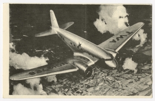 Image: postcard: Transcontinental & Western Air (TWA), Douglas DC-2