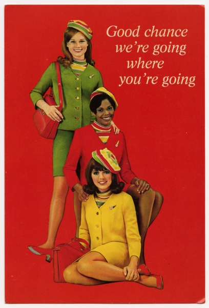 Image: postcard: TWA (Trans World Airlines)