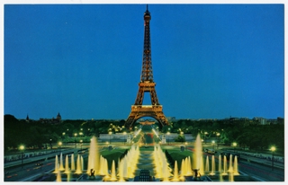 Image: postcard: TWA (Trans World Airlines), Paris