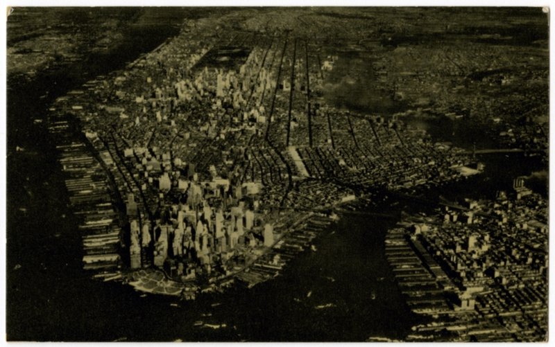 Image: postcard: United Air Lines, New York City