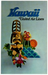 Image: postcard: United Air Lines, Hawaii