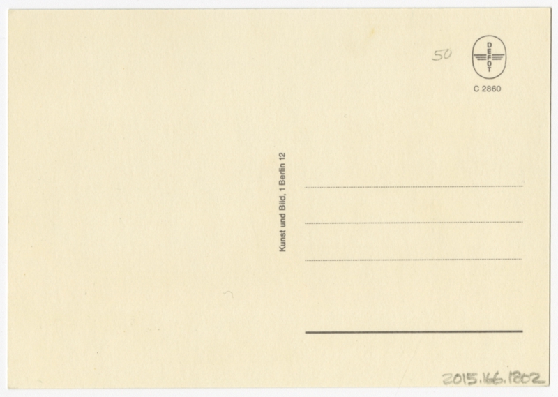 Image: postcard: Aeroamerica, Boeing 720, Berlin Tegel Airport