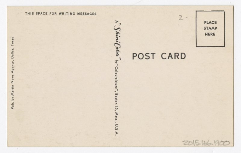 Image: postcard: Douglas DC-3, Dallas Love Field