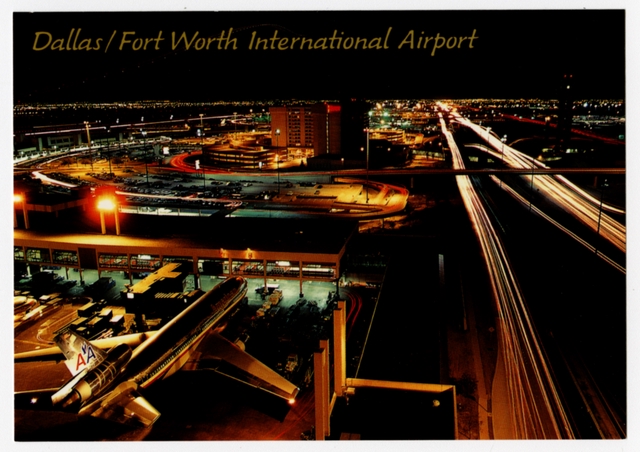 Postcard: Dallas / Fort Worth International Airport, American Airlines