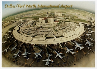 Image: postcard: Dallas / Fort Worth International Airport, American Airlines