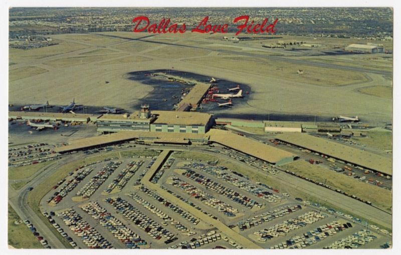 Image: postcard: Dallas Love Field