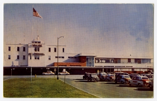 Image: postcard: Stapleton Airport