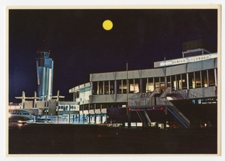 Image: postcard: Stapleton International Airport