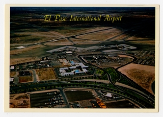 Image: postcard: El Paso International Airport