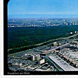 Image #1: postcard: Frankfurt am Main Airport