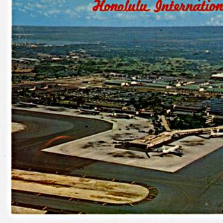 Image #1: postcard: Honolulu International Airport