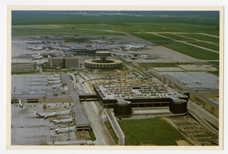 Image: postcard: Houston Intercontinental Airport