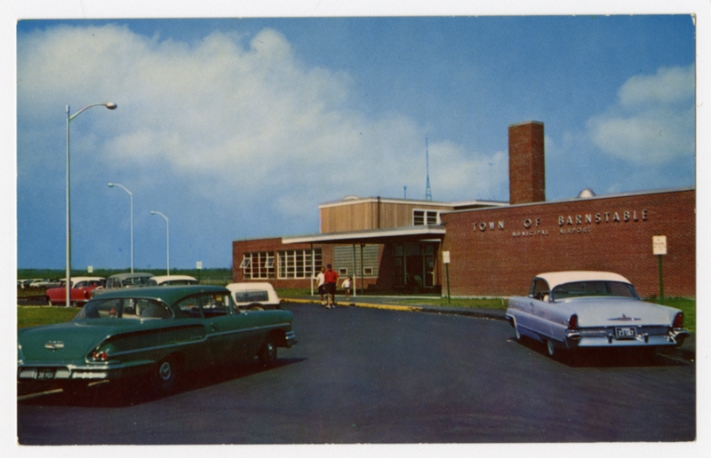Image: postcard: Hyannis Airport