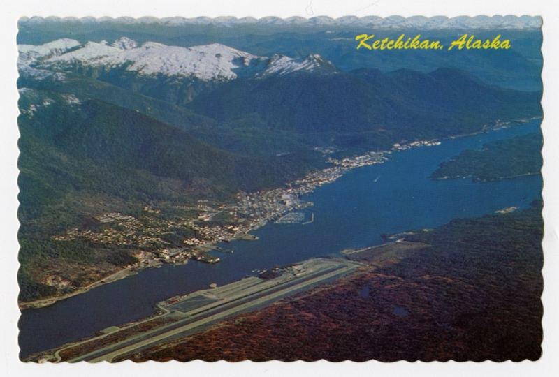 Image: postcard: Ketchikan International Airport