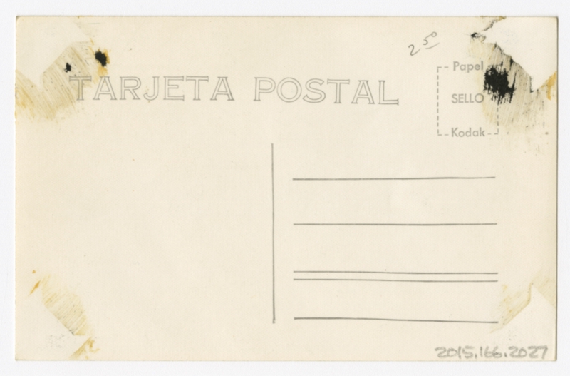 Image: postcard: La Paz Airport, Douglas DC-3