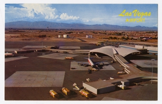 Image: postcard: Las Vegas Airport